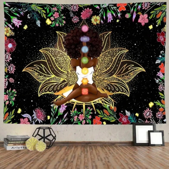 Other - New Chakra Goddess Tapestry
